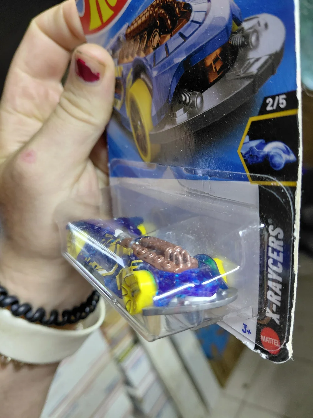 Hot Wheels X-Steam from the 2026 X-Raycers series (2/5, number 30/250).
